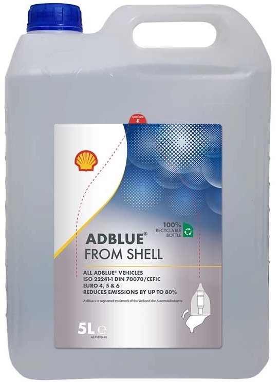 Рідина AdBlue Shell для нейтралізації вихлопних газів